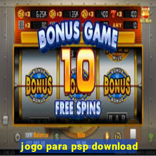 jogo para psp download